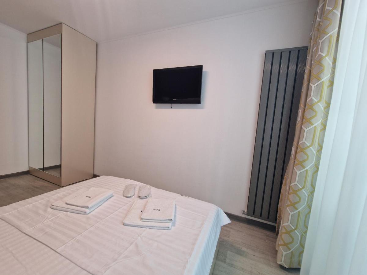Dava Aparthotel Pool & Spa Mamaia Nord นาโวดาริ ภายนอก รูปภาพ